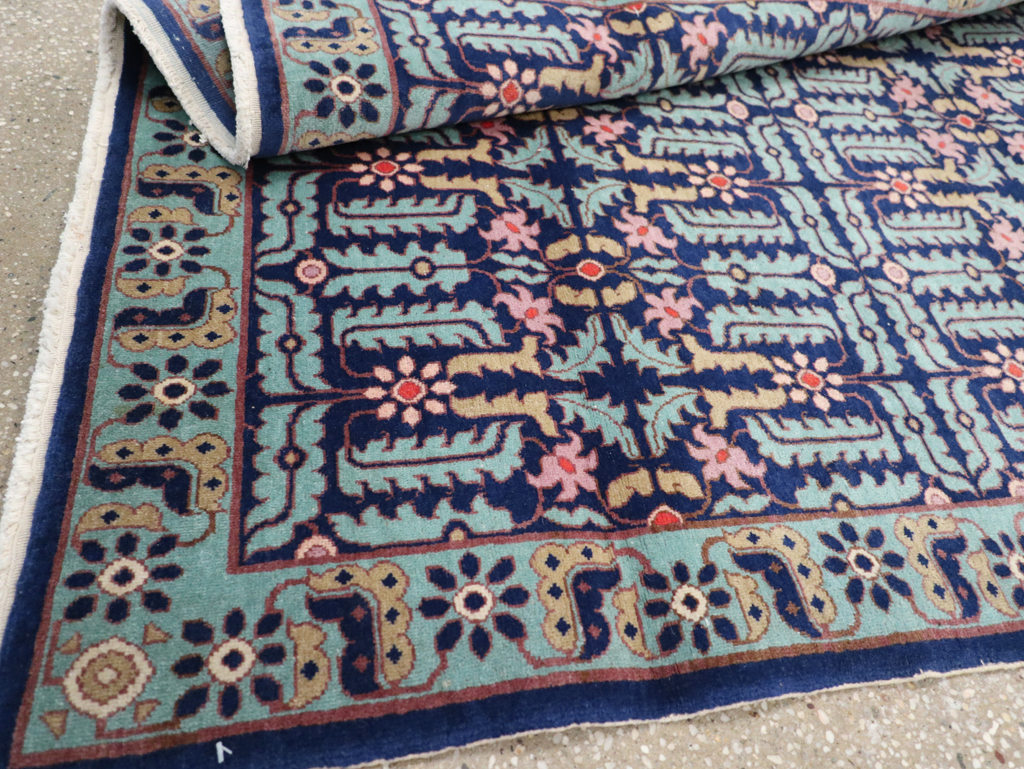 Vintage Persian Tabriz Rug, No.24457 - Gss