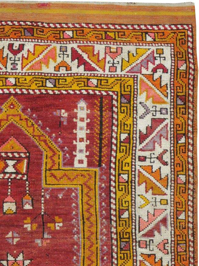 Vintage Turkish Anatolian Rug, No.24459 - Gss