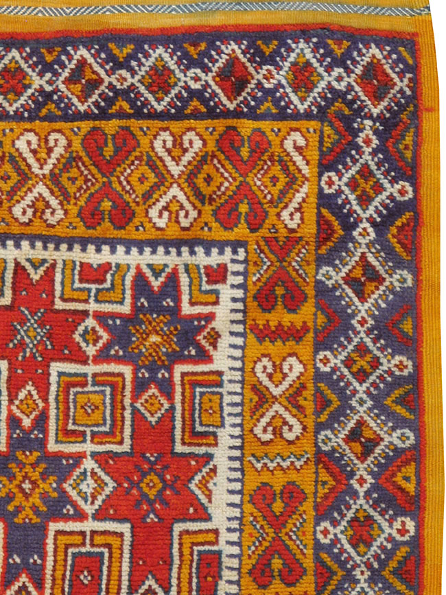 Vintage Moroccan Rug, No.24460 - Gss