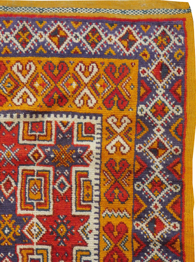 Vintage Moroccan Rug, No.24460 - Gss