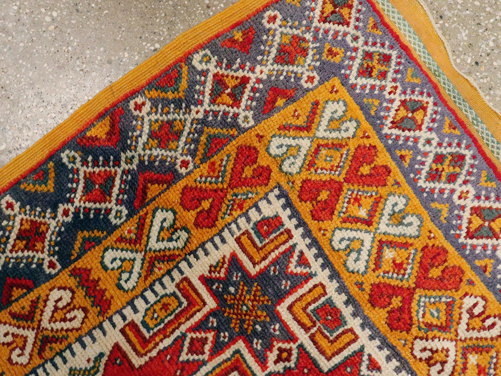 Vintage Moroccan Rug, No.24460 - Gss