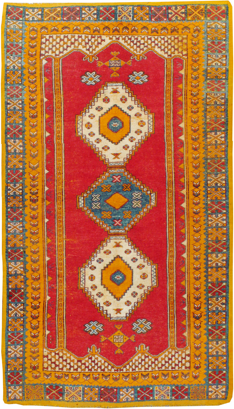 Vintage Moroccan Rug, No.24462 - Gss