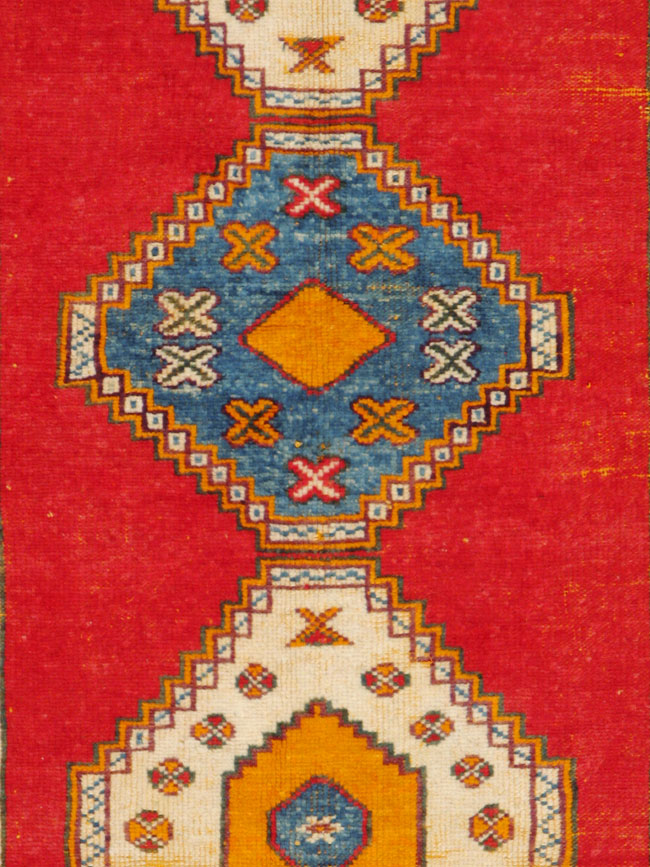 Vintage Moroccan Rug, No.24462 - Gss