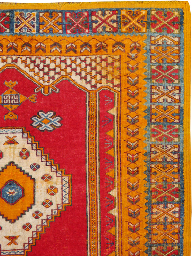Vintage Moroccan Rug, No.24462 - Gss