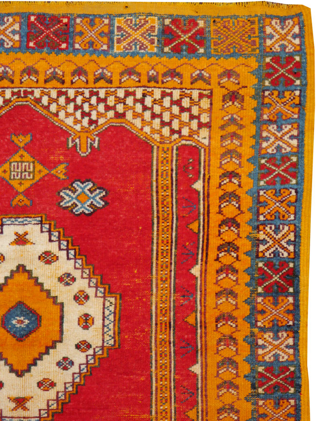 Vintage Moroccan Rug, No.24462 - Gss