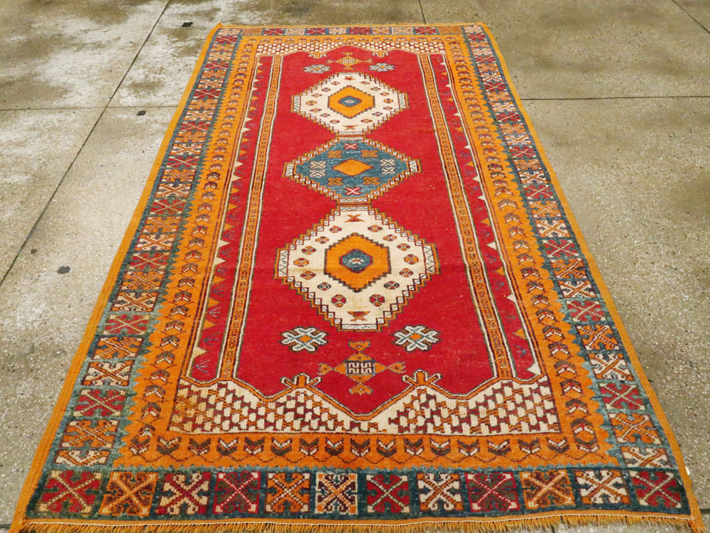 Vintage Moroccan Rug, No.24462 - Gss