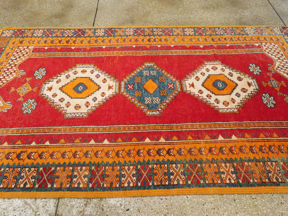 Vintage Moroccan Rug, No.24462 - Gss