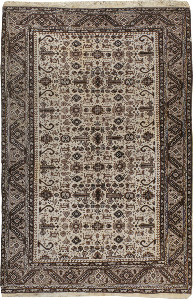 Vintage Persian Tabriz Rug, No.24463 - Gss