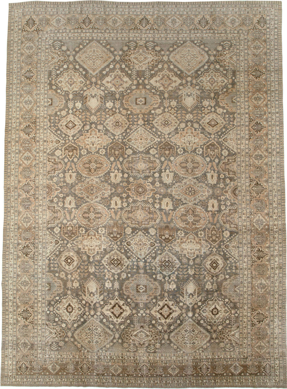 Antique Persian Tabriz Carpet, No.24472 - Gss