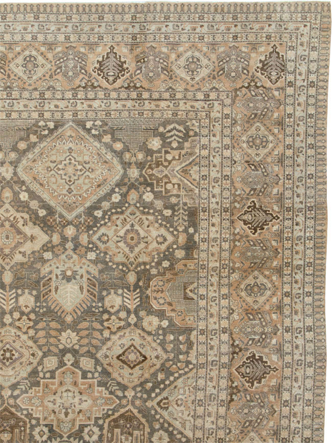 Antique Persian Tabriz Carpet, No.24472 - Gss