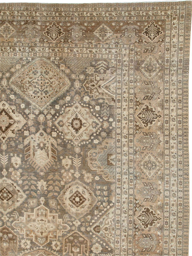 Antique Persian Tabriz Carpet, No.24472 - Gss