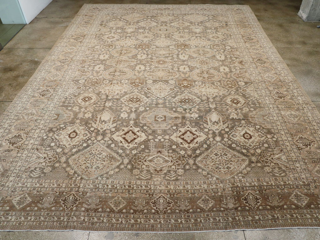 Antique Persian Tabriz Carpet, No.24472 - Gss