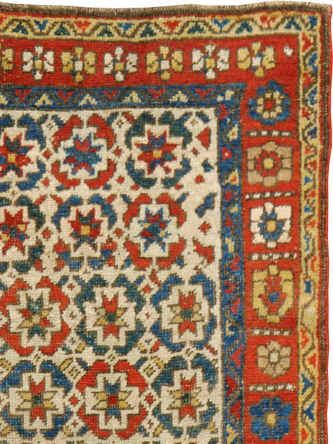 Antique Persian Kurd Bidjar Rug, No.24473 - Gss
