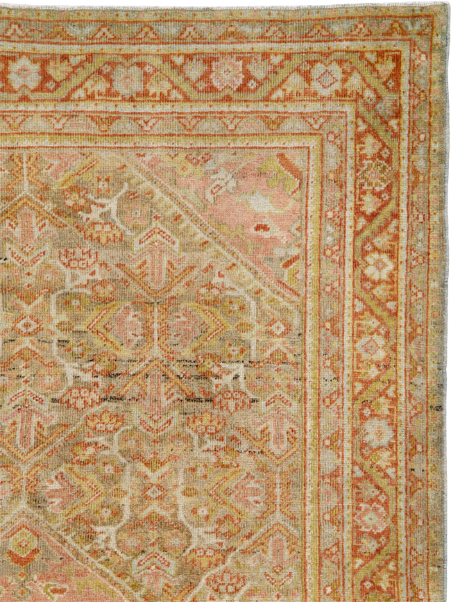 Antique Persian Mahal Rug, No.24480 - Gss