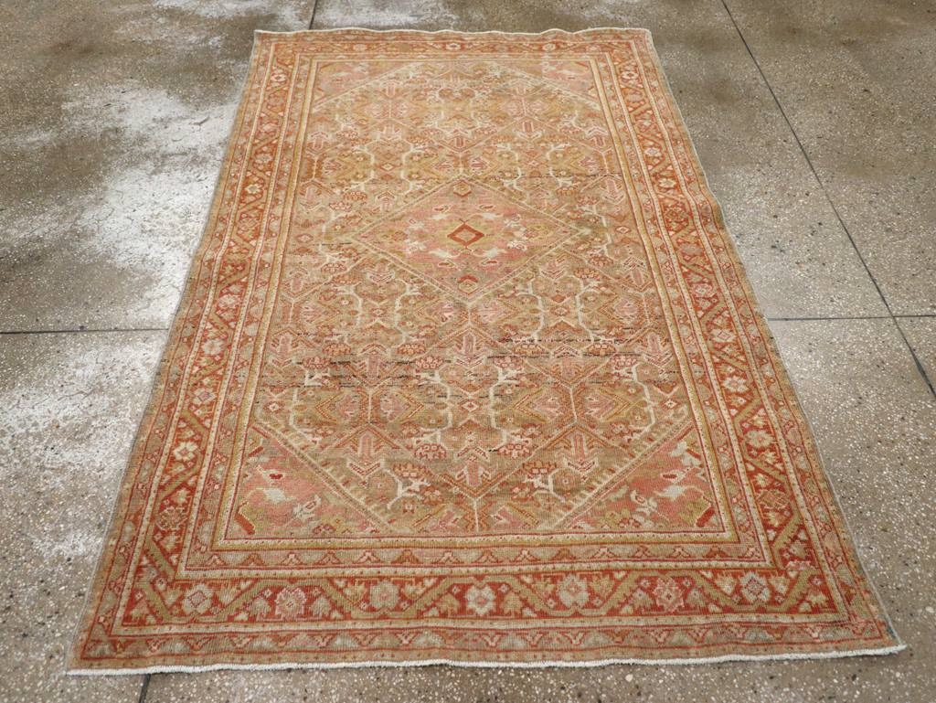 Antique Persian Mahal Rug, No.24480 - Gss