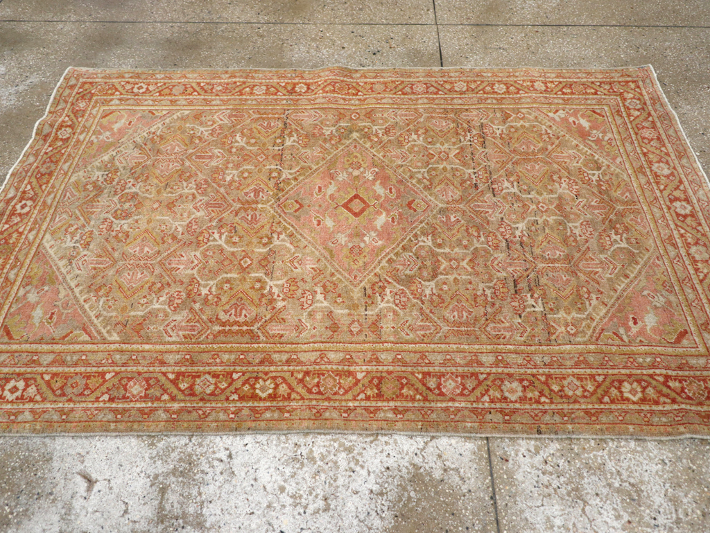 Antique Persian Mahal Rug, No.24480 - Gss