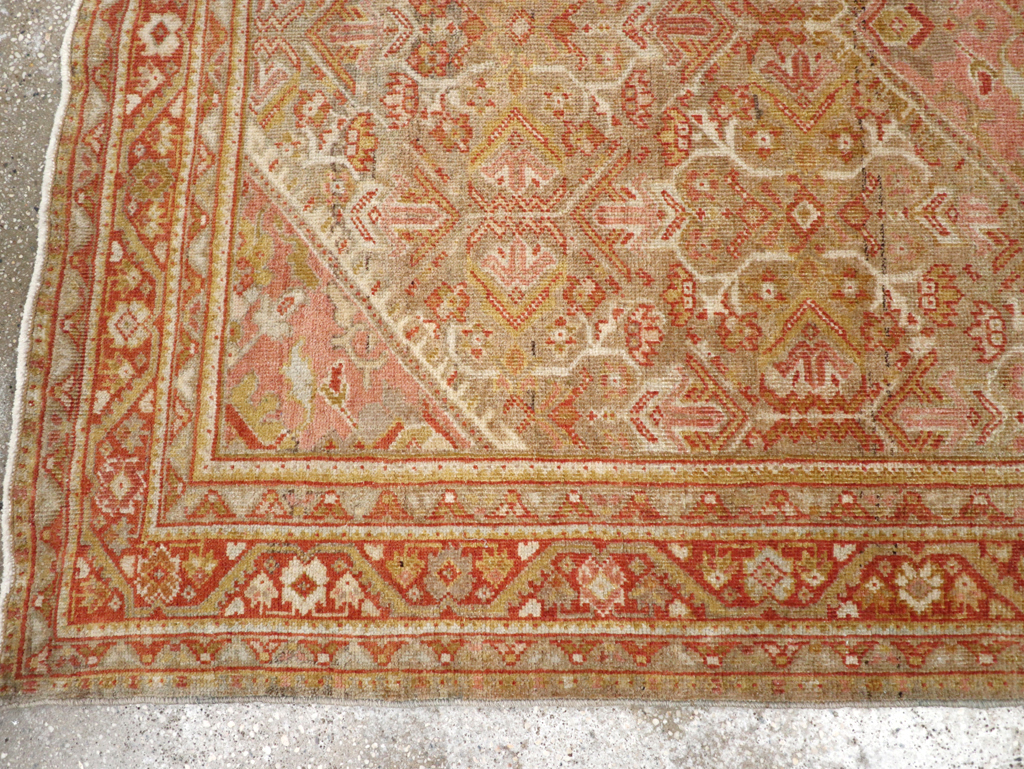 Antique Persian Mahal Rug, No.24480 - Gss