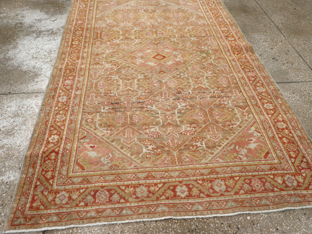 Antique Persian Mahal Rug, No.24480 - Gss