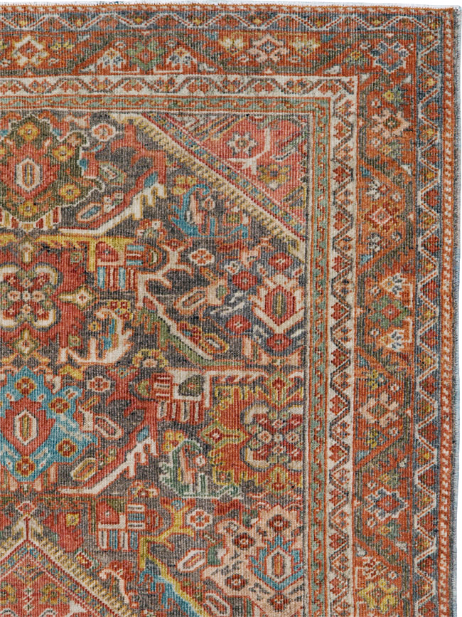 Antique Persian Mahal Rug, No.24481 - Gss