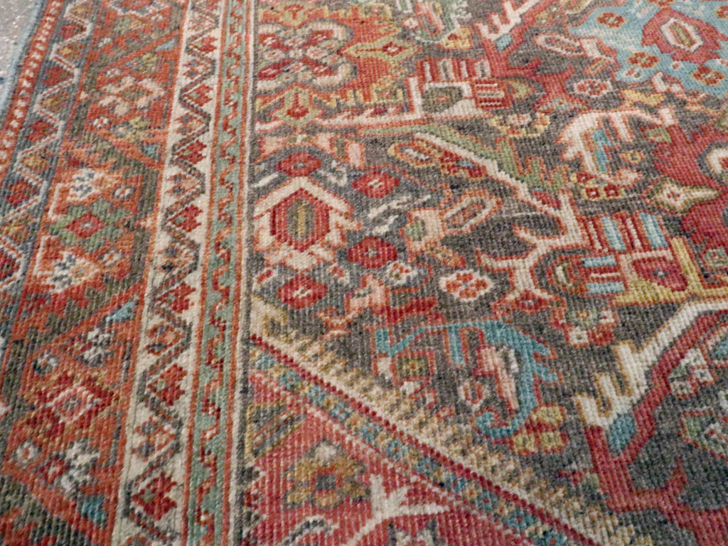Antique Persian Mahal Rug, No.24481 - Gss