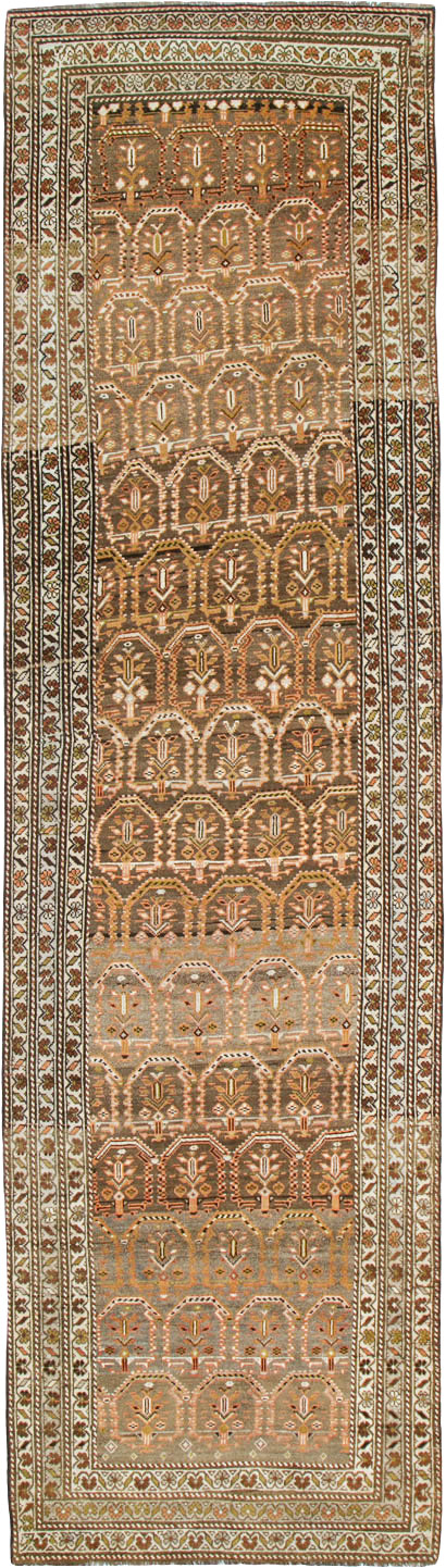 Antique Persian Kurd Runner, No.24485 - Gss