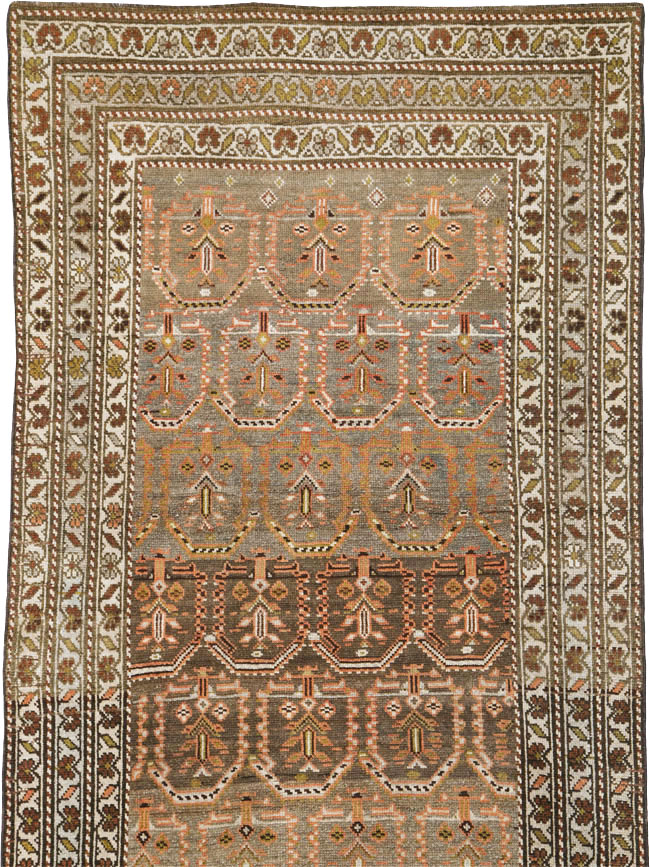 Antique Persian Kurd Runner, No.24485 - Gss