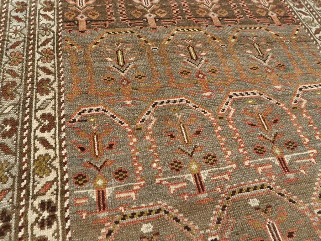 Antique Persian Kurd Runner, No.24485 - Gss