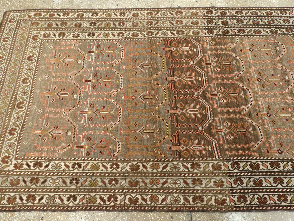 Antique Persian Kurd Runner, No.24485 - Gss