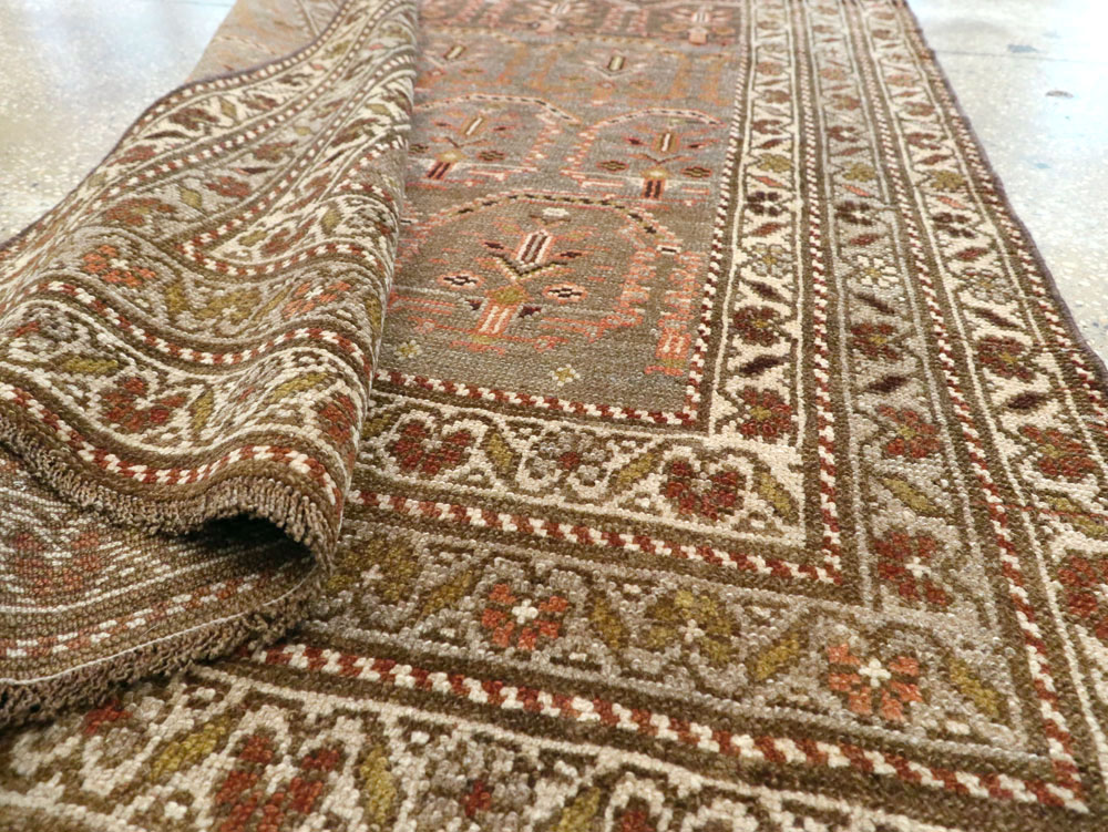 Antique Persian Kurd Runner, No.24485 - Gss