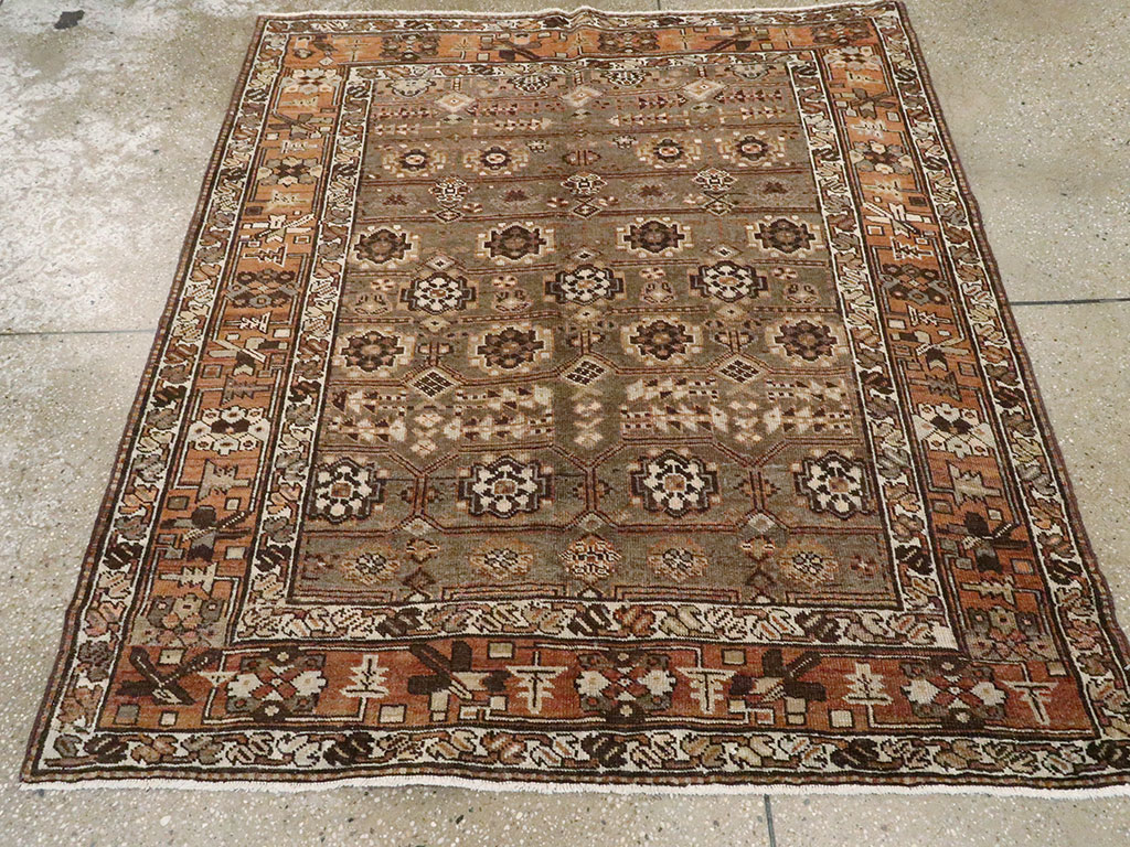 Antique Persian Kurdish Carpet, No.24486 - Gss
