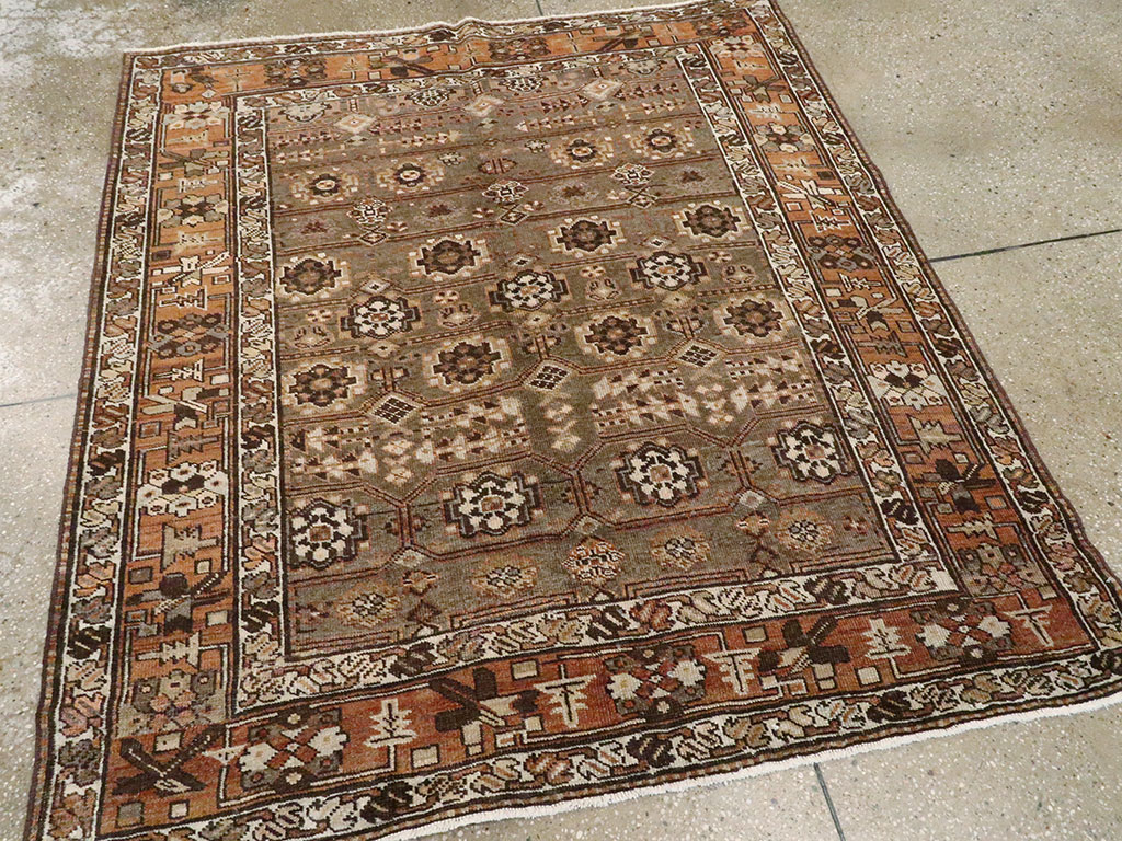 Antique Persian Kurdish Carpet, No.24486 - Gss