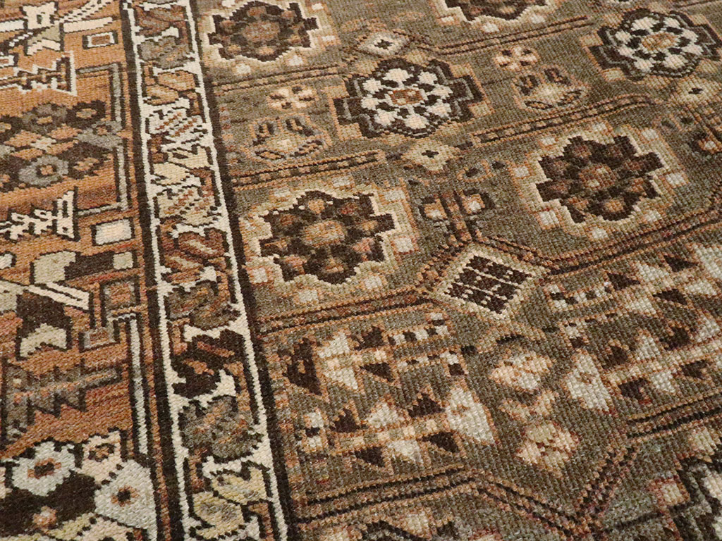 Antique Persian Kurdish Carpet, No.24486 - Gss