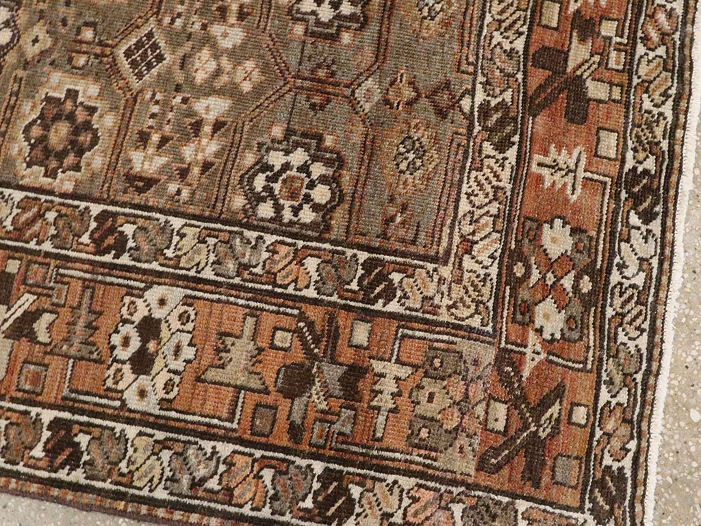 Antique Persian Kurdish Carpet, No.24486 - Gss