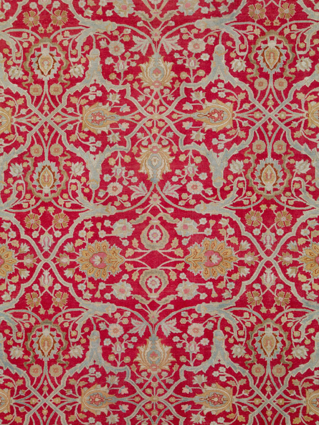 Antique Persian Tabriz Carpet, No.24493 - Gss