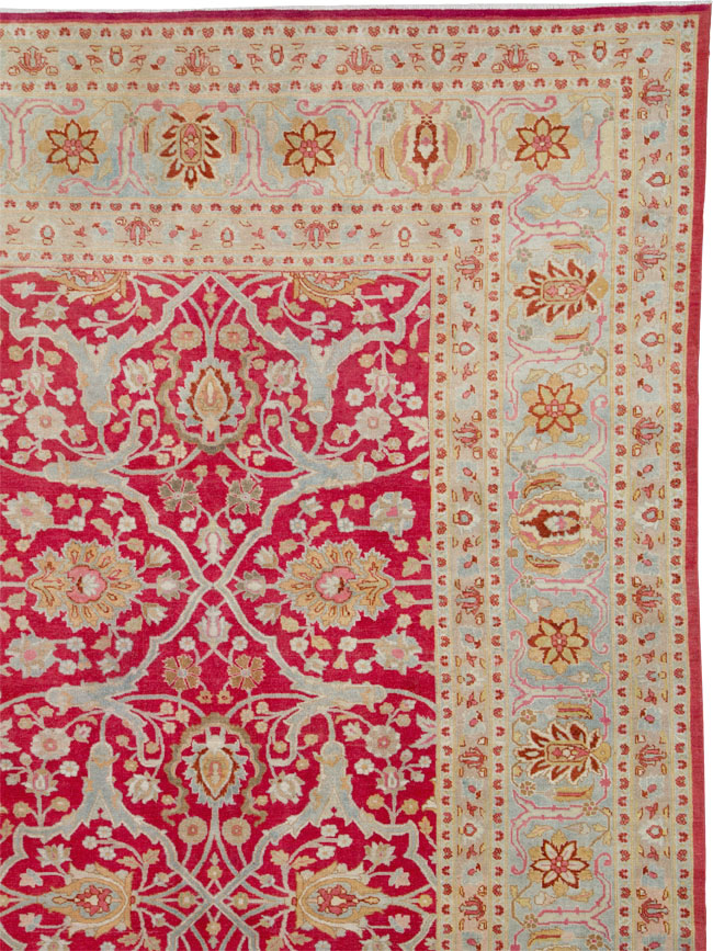 Antique Persian Tabriz Carpet, No.24493 - Gss