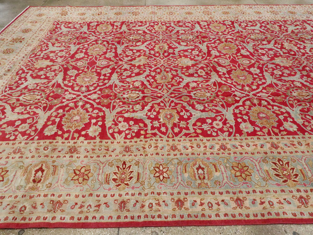 Antique Persian Tabriz Carpet, No.24493 - Gss