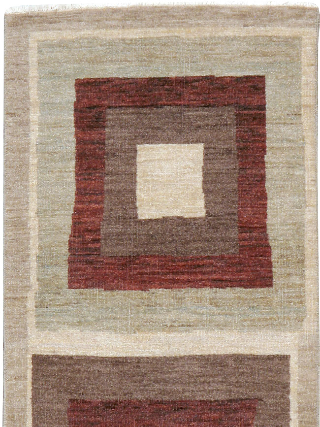 Modern Persian Tabriz Runner, No.24495 - Gss