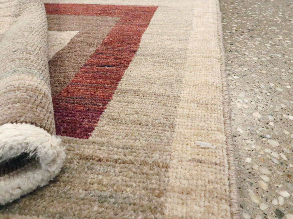 Modern Persian Tabriz Runner, No.24495 - Gss