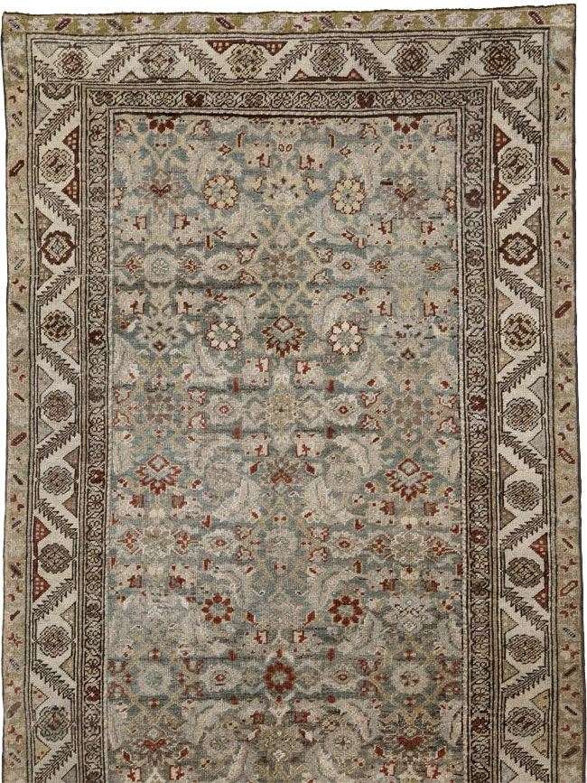 Antique Persian Malayer Runner, No.24502 - Gss