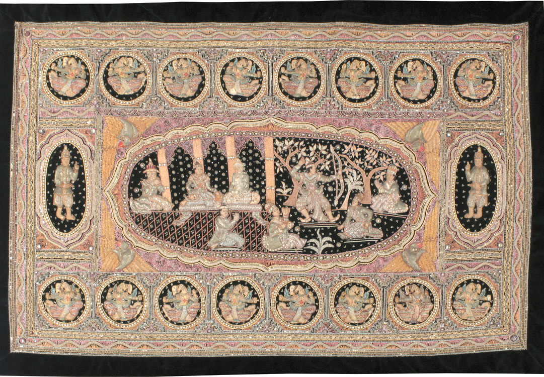 Vintage Burma Tapestry, No.24507 - Gss