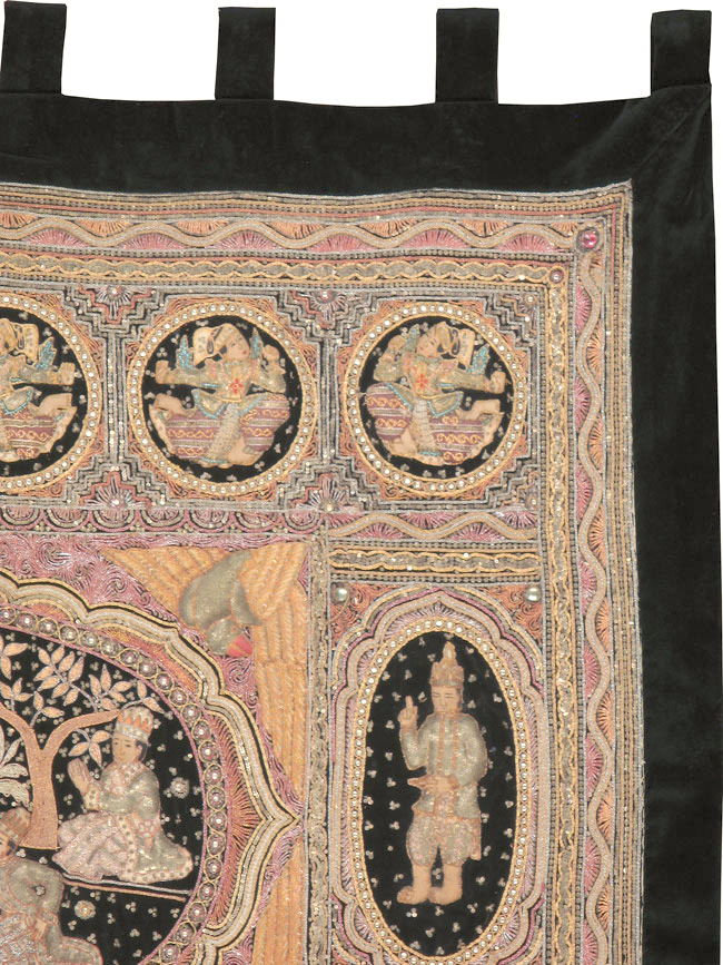 Vintage Burma Tapestry, No.24507 - Gss