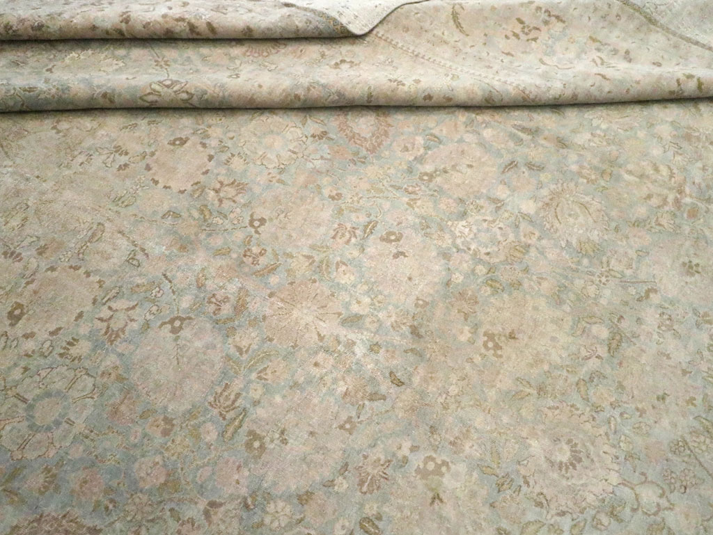 Antique Persian Tabriz Carpet, No.24516 - Gss