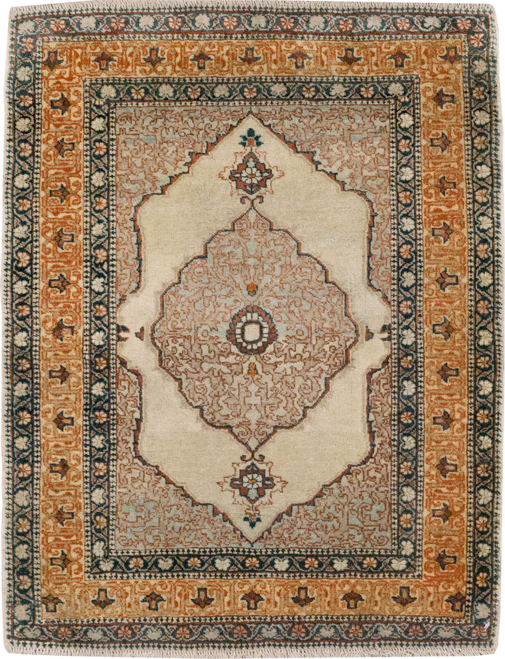 Antique Persian Tabriz Haji Jalili Rug, No.24518 - Gss