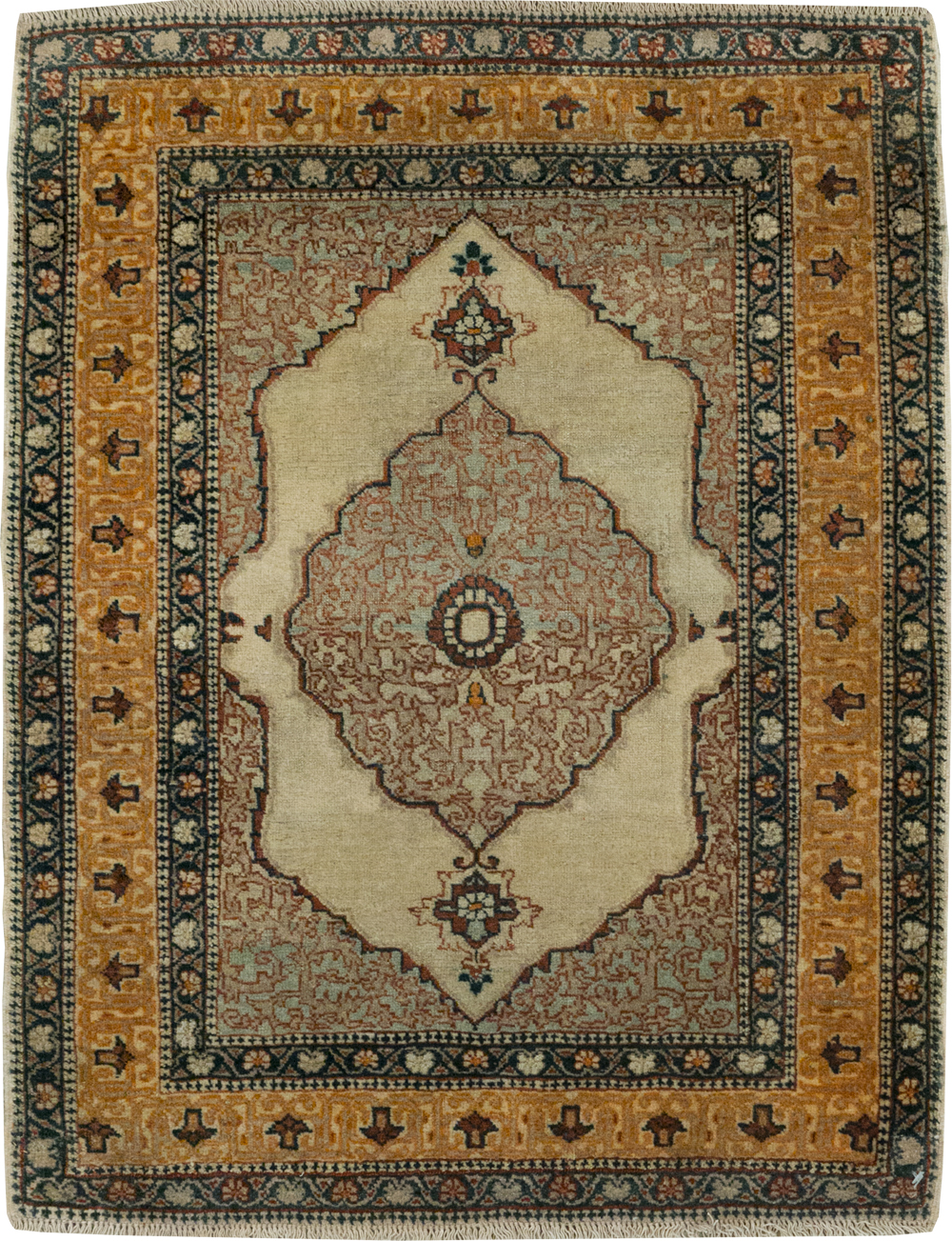 Antique Persian Tabriz Haji Jalili Rug, No.24518 - Gss
