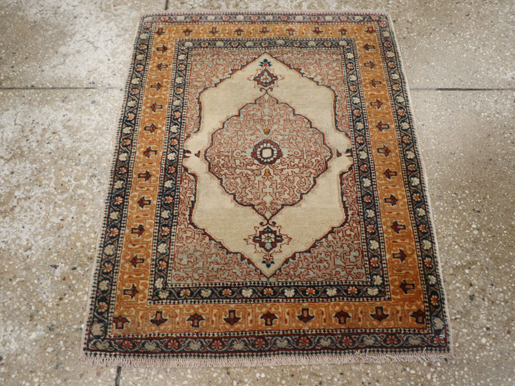 Antique Persian Tabriz Haji Jalili Rug, No.24518 - Gss