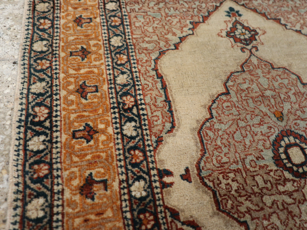 Antique Persian Tabriz Haji Jalili Rug, No.24518 - Gss