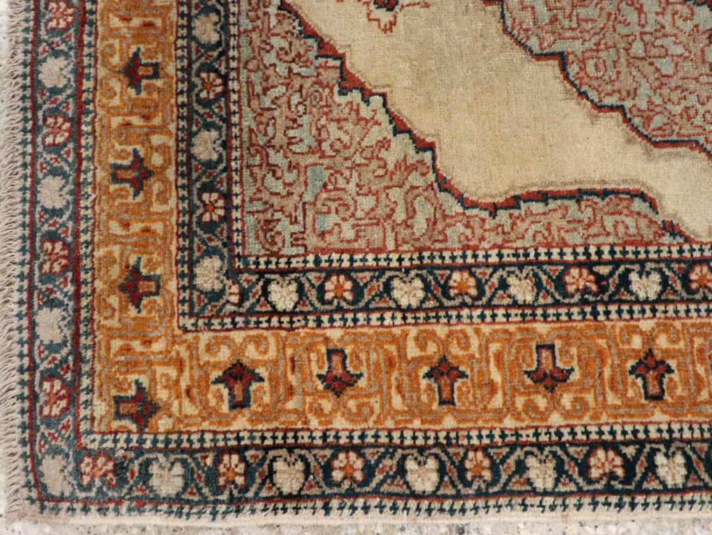 Antique Persian Tabriz Haji Jalili Rug, No.24518 - Gss