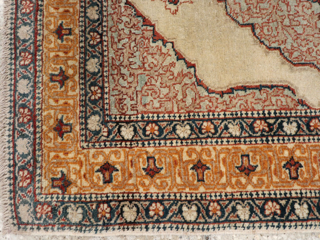 Antique Persian Tabriz Haji Jalili Rug, No.24518 - Gss