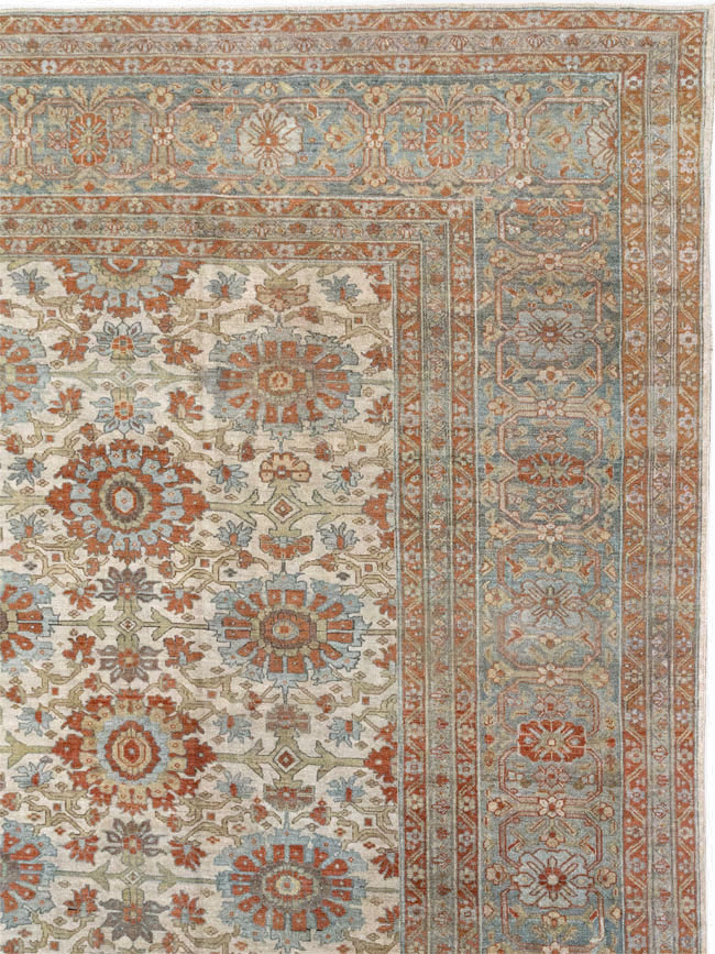 Antique Persian Bibikabad Oversize Carpet, No.24523 - Gss