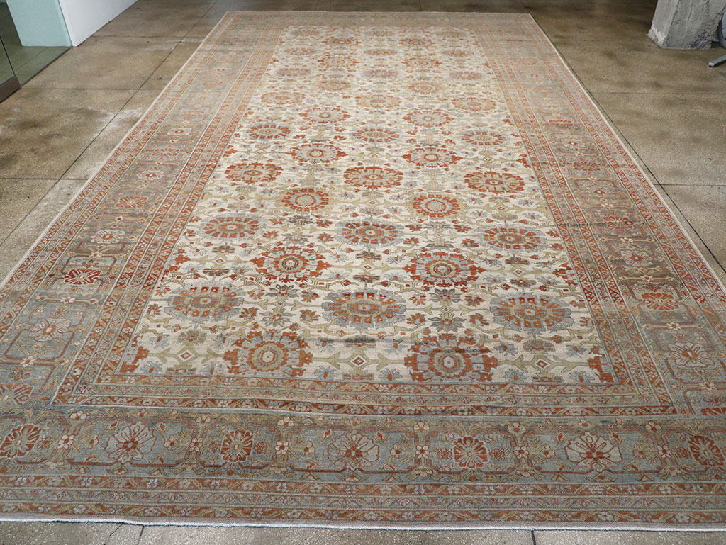 Antique Persian Bibikabad Oversize Carpet, No.24523 - Gss